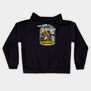 Dieselpunk:  drink whiskey Kids Hoodie